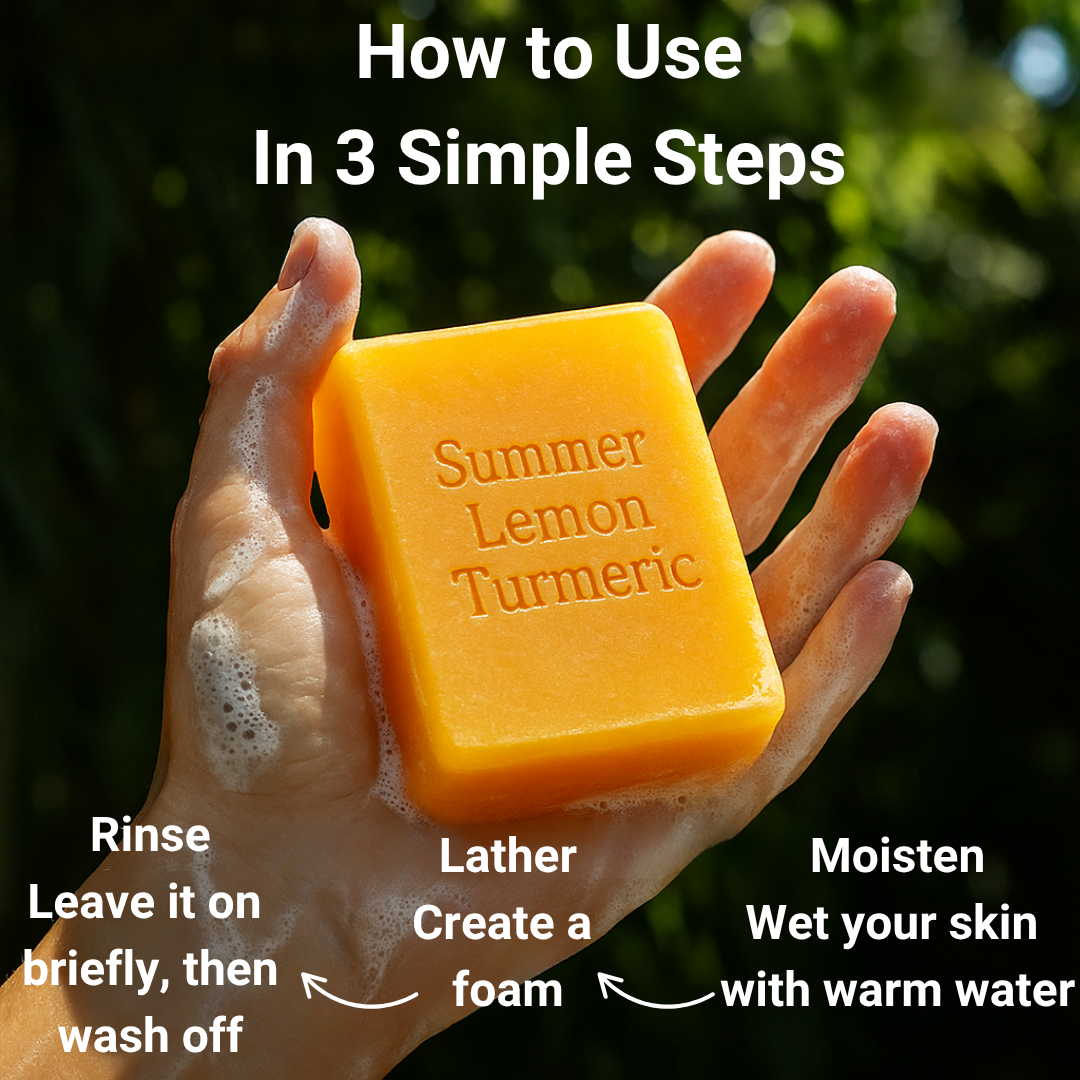 Soap for Face & Body – Each Order Includes 3 Bars™