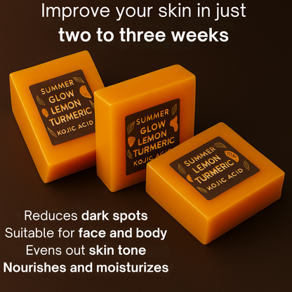 Soap for Face & Body – Each Order Includes 3 Bars™